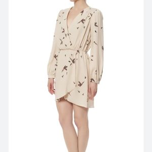 Honeybelle XS bird pattern tunic